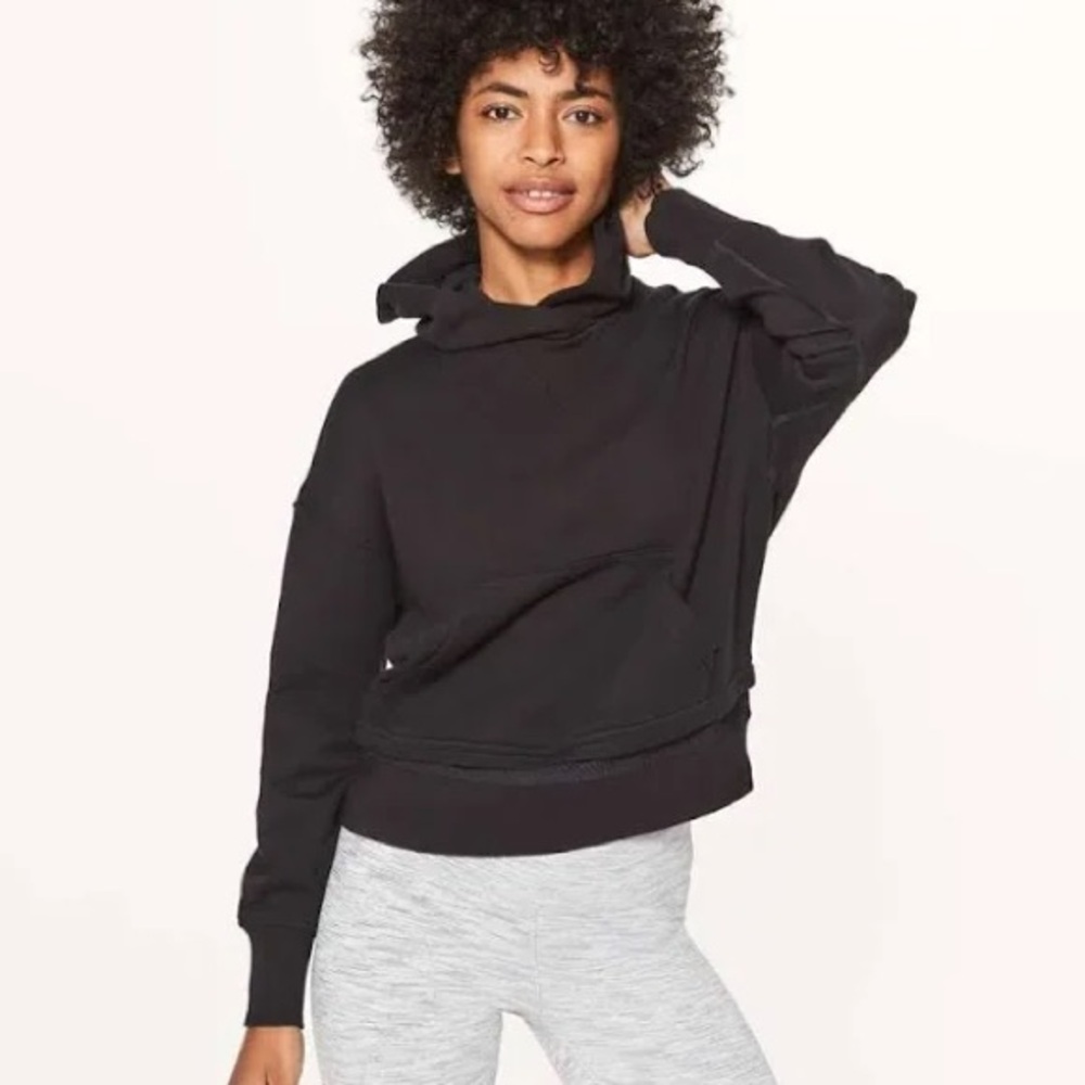 Lululemon Warm Down Black Women's Hoodie